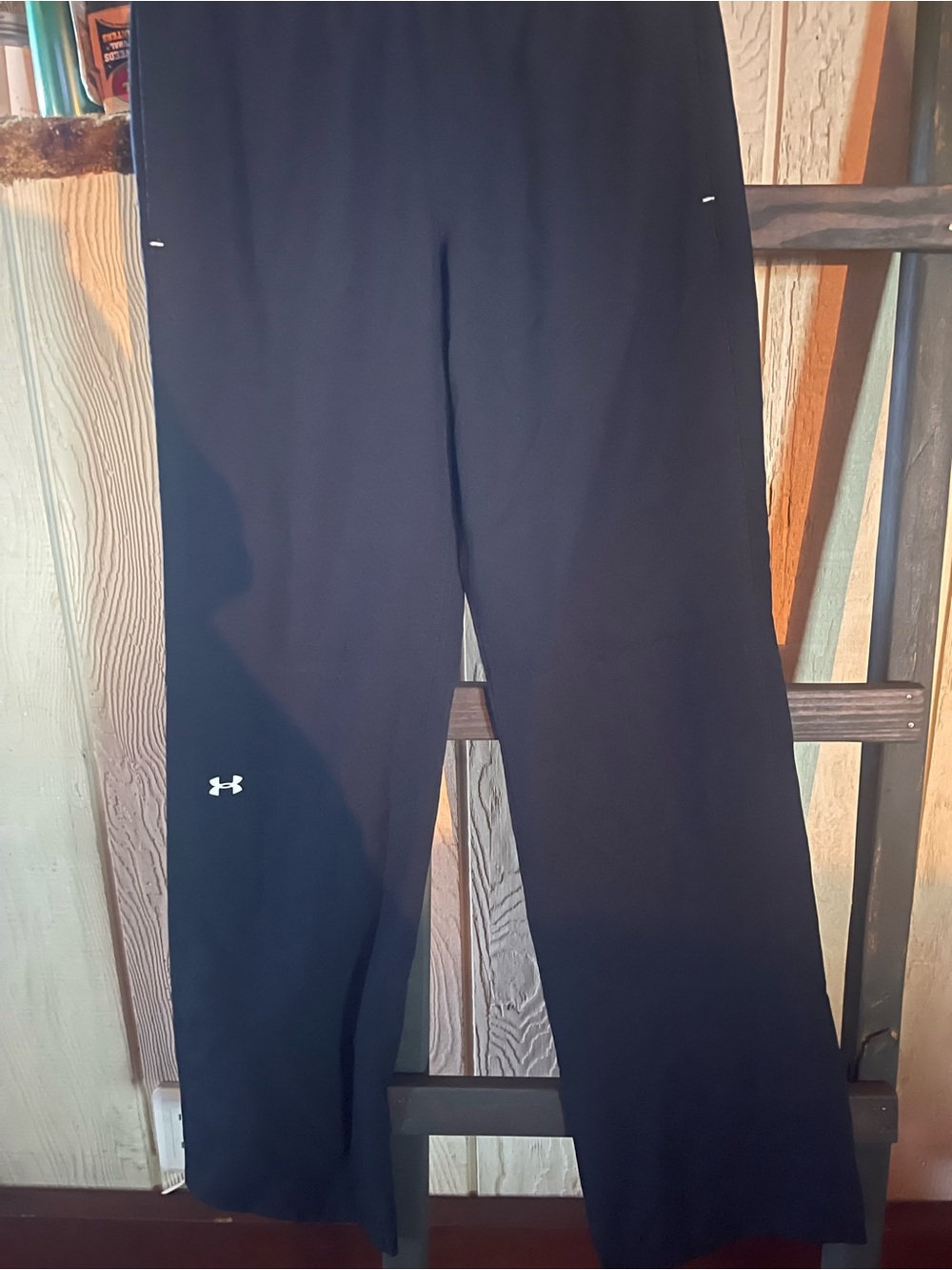 Under Armour Black Women's Track Pants with Logo